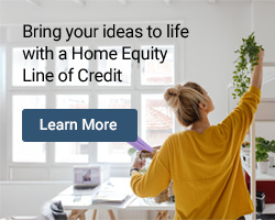 Bring your ideas to life with a Home Equity Line of Credit