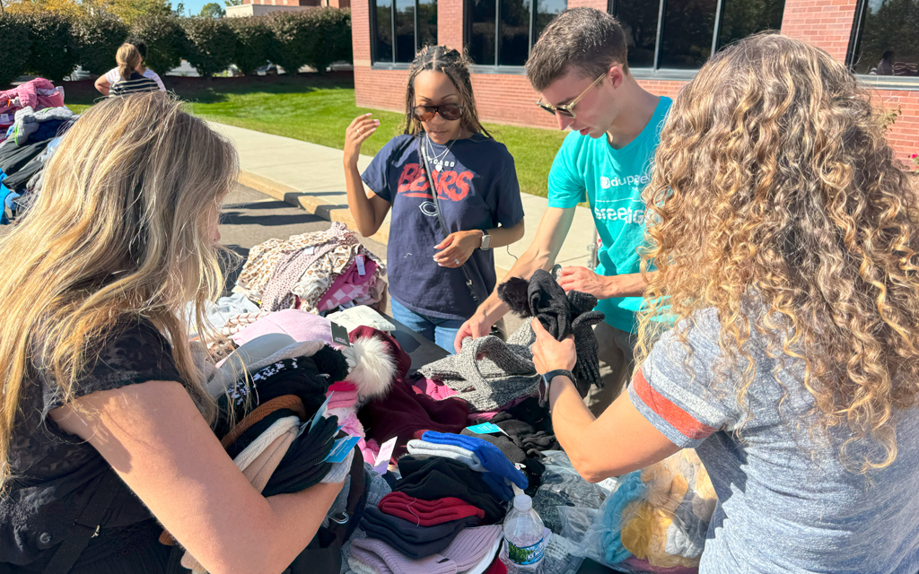 2026 Winter Clothing Drive at Team Event