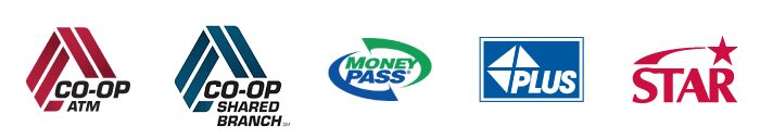ATM network icons