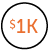 one-thousand-dollars One thousand dollars